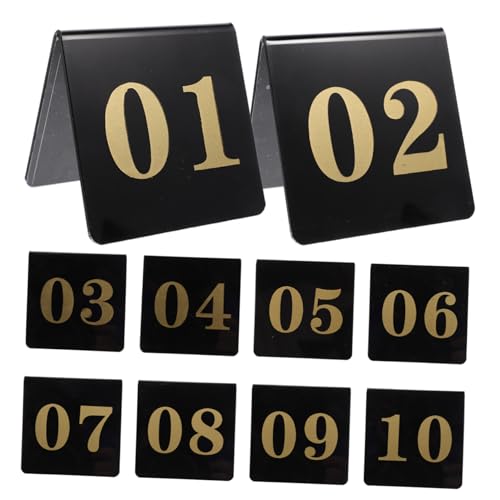 iplusmile 10 Stück Teiliges Kunststoff Tischnummern Doppelseitig Schwarz Goldene Zahlen Form Tischkarten für Hochzeit Bankett Geburtstag Party Sitzplatzkennzeichnung iplusmile 10 Stück Teiliges Kunststoff Tischnummern Doppelseitig Schwarz Goldene Zahlen Form Tischkarten für Hochzeit Bankett Geburtstag Party Sitzplatzkennzeichnung von iplusmile