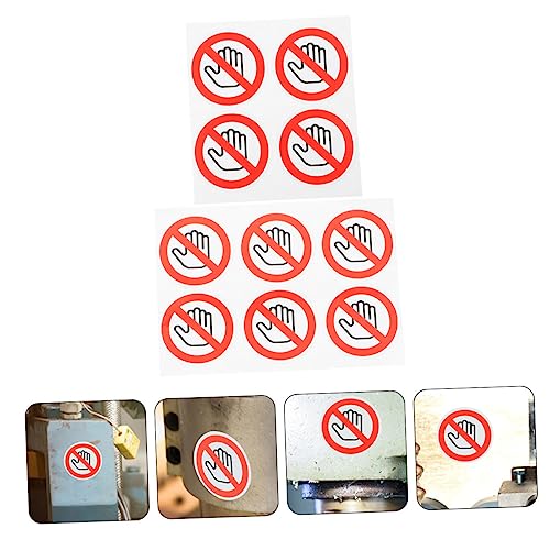 iplusmile 10 Stück Teiliges Runde Warnaufkleber aus Selbstklebendem Vinyl Klare Nicht Berühren Schilder Langlebig Leicht Anzubringen Geeignet für Fabriken Baustellen und Maschinenbereiche iplusmile 10 Stück Teiliges Runde Warnaufkleber aus Selbstklebendem Vinyl Klare Nicht Berühren Schilder Langlebig Leicht Anzubringen Geeignet für Fabriken Baustellen und Maschinenbereiche von iplusmile