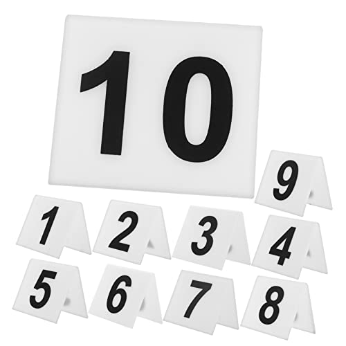 iplusmile 10 Stück Teiliges V Förmige Nummernmarker Doppelseitig Bedruckt Wiederverwendbare Kompakte Tischnummern für Restaurant Beweismarker für Detektiv Szenen Geeignet für Bankette Partys iplusmile 10 Stück Teiliges V Förmige Nummernmarker Doppelseitig Bedruckt Wiederverwendbare Kompakte Tischnummern für Restaurant Beweismarker für Detektiv Szenen Geeignet für Bankette Partys von iplusmile