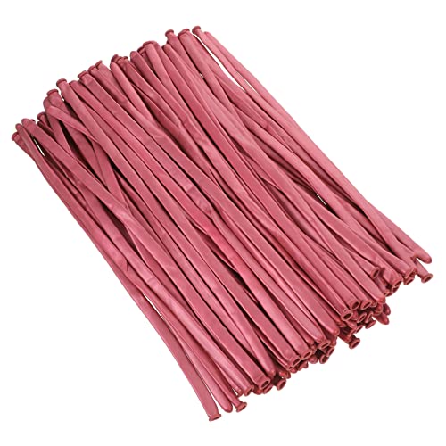 iplusmile 100 Stück Ballon Aus Metall Hochzeitsdeko Tierballons Drehen Party Mit Latex-luftballons Geformte Luftballons Lange Luftballons Stütze Latexballons Partyballons Rot Emulsion von iplusmile