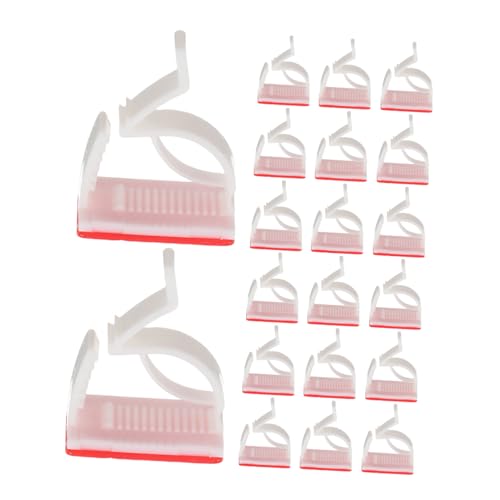 iplusmile 100 Stück Drahtfixierer drahtbinderücken cable clips Kabelschnurhalter Kabelzubehör cable managment Kabelclip Kabelklemmen Kabelhalter selbst Drahtschnalle Management-Klemme Weiß iplusmile 100 Stück Drahtfixierer drahtbinderücken cable clips Kabelschnurhalter Kabelzubehör cable managment Kabelclip Kabelklemmen Kabelhalter selbst Drahtschnalle Management-Klemme Weiß von iplusmile