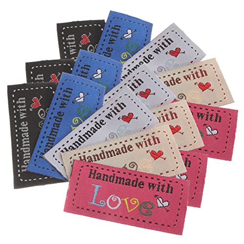 iplusmile 100 Stück Handgemachte Baumwoll Etiketten zum Annähen Langlebige Kleidungstags für Stricksachen Nähzubehör für DIY Kleidung Farben für Kleidung Taschen Accessoires iplusmile 100 Stück Handgemachte Baumwoll Etiketten zum Annähen Langlebige Kleidungstags für Stricksachen Nähzubehör für DIY Kleidung Farben für Kleidung Taschen Accessoires von iplusmile