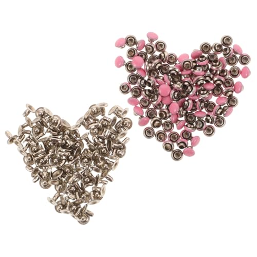 iplusmile 100 Stück Mini Nieten Rosa Metall Nieten für Kleidung Reparatur DIY Bjd Puppen Stoff Rivets Zubehör Leicht Anzubringen Vielseitig für Handwerk und Bastelprojekte iplusmile 100 Stück Mini Nieten Rosa Metall Nieten für Kleidung Reparatur DIY Bjd Puppen Stoff Rivets Zubehör Leicht Anzubringen Vielseitig für Handwerk und Bastelprojekte von iplusmile