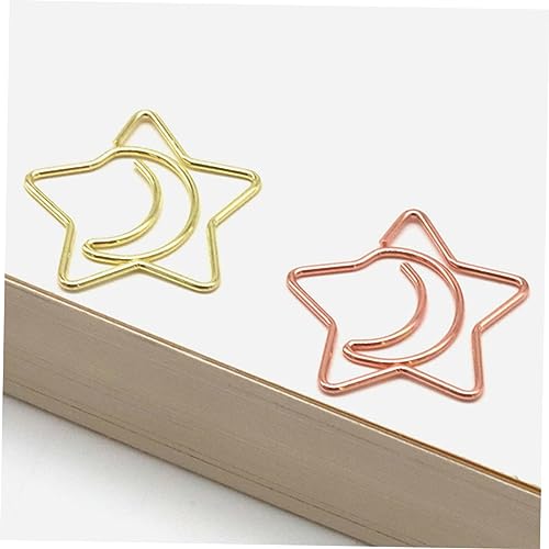 iplusmile 100 Stück Sternförmige Metallklammern Roségold Kleine Büroklammern Dekorative Clips Für Karten Fotos Dokumente Büro Schule Zuhause iplusmile 100 Stück Sternförmige Metallklammern Roségold Kleine Büroklammern Dekorative Clips Für Karten Fotos Dokumente Büro Schule Zuhause von iplusmile