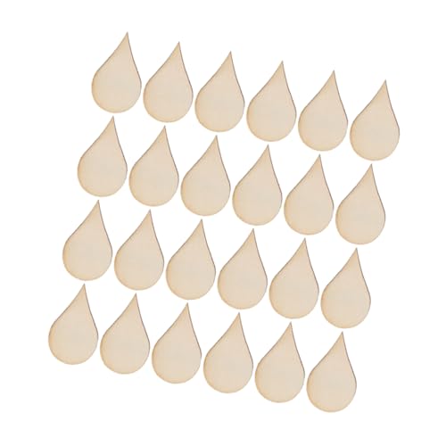 iplusmile 100 Stück Teardrop Holzscheiben Natur Unbehandelt für DIY Basteln Schmuck Anhänger Weihnachtsdekoration Kreative Holzstücke für Schmuck und Heimdeko iplusmile 100 Stück Teardrop Holzscheiben Natur Unbehandelt für DIY Basteln Schmuck Anhänger Weihnachtsdekoration Kreative Holzstücke für Schmuck und Heimdeko von iplusmile