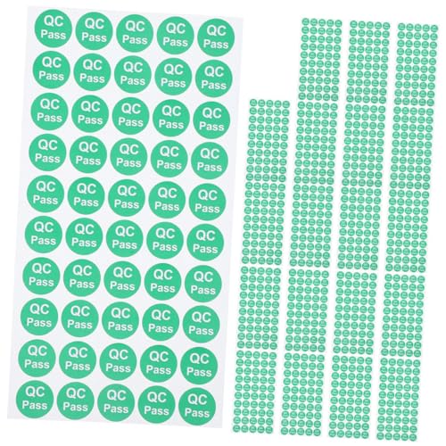 iplusmile 1000 Stück Qualitätskontrollaufkleber Rund Selbstklebend Rückstandsfrei für Lagerinventar Produktprüfung Vielseitig Einsetzbare Prüfaufkleber iplusmile 1000 Stück Qualitätskontrollaufkleber Rund Selbstklebend Rückstandsfrei für Lagerinventar Produktprüfung Vielseitig Einsetzbare Prüfaufkleber von iplusmile