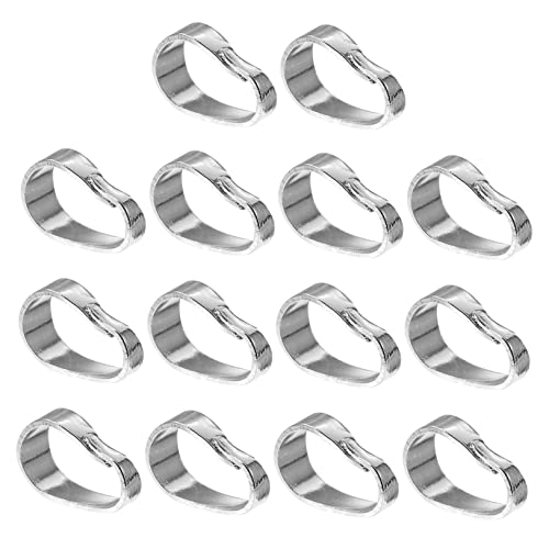 iplusmile 100Stücke DIY Anhängerverschlüsse für Armbänder Hochwertige Linkschnallen für Schmuckherstellung für Bastelprojekte und Personalisierte von iplusmile