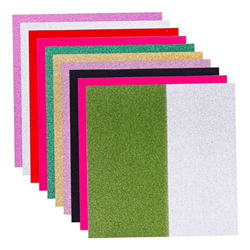 iplusmile 100Stücke Glitzerpapier Bastelmaterialien für DIY Handwerksprojekte Farben und Einfach für Dekorationen iplusmile 100Stücke Glitzerpapier Bastelmaterialien für DIY Handwerksprojekte Farben und Einfach für Dekorationen von iplusmile
