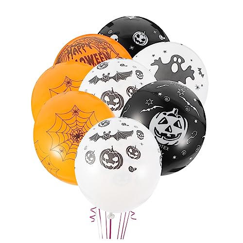 iplusmile 100Stücke Halloween Ballons Dekorative Latexballons mit Pumpkin Partydekoration für Unvergessliche Halloween Feiern Schaffen eine Festliche iplusmile 100Stücke Halloween Ballons Dekorative Latexballons mit Pumpkin Partydekoration für Unvergessliche Halloween Feiern Schaffen eine Festliche von iplusmile