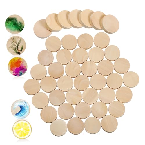 iplusmile 100Stücke Holzscheiben für Bastelarbeiten Unbehandelte Runde Holzstücke für DIY Dekoration und Gravur Robuste Glatte Oberfläche iplusmile 100Stücke Holzscheiben für Bastelarbeiten Unbehandelte Runde Holzstücke für DIY Dekoration und Gravur Robuste Glatte Oberfläche von iplusmile