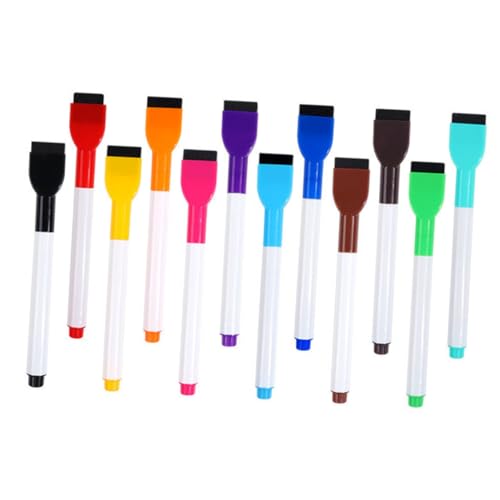 iplusmile 12 Stück Kleine Abwischbare Whiteboard Marker mit Pinselspitze Wasserbasierte Bunte Stifte für Schnelltrocknend Leicht Robustes Abs Material für Schule Büro Zuhause iplusmile 12 Stück Kleine Abwischbare Whiteboard Marker mit Pinselspitze Wasserbasierte Bunte Stifte für Schnelltrocknend Leicht Robustes Abs Material für Schule Büro Zuhause von iplusmile
