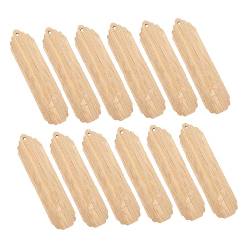 iplusmile 12 Stück Teiliges Holz Lesezeichen Unfertige Diy Buchmarker für Bastelprojekte Handgemachte Holzplatten zum Malen Zeichnen und Gravieren für Kreative und Persönliche Designs iplusmile 12 Stück Teiliges Holz Lesezeichen Unfertige Diy Buchmarker für Bastelprojekte Handgemachte Holzplatten zum Malen Zeichnen und Gravieren für Kreative und Persönliche Designs von iplusmile