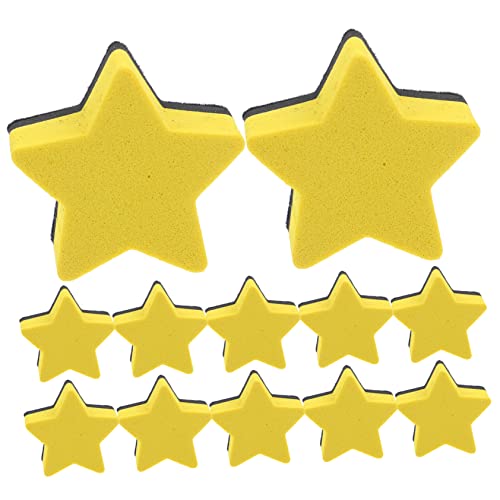 iplusmile 12 Stück Teiliges Magnetische Whiteboard Radierer Trockene Star Shape Tafelwischer Langlebig Haftet Sicher Magnetischen Schul und Bürotafeln Schreibzubehör für Schule und Zuhause iplusmile 12 Stück Teiliges Magnetische Whiteboard Radierer Trockene Star Shape Tafelwischer Langlebig Haftet Sicher Magnetischen Schul und Bürotafeln Schreibzubehör für Schule und Zuhause von iplusmile