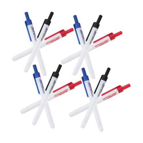 iplusmile 12 Stück Teiliges Whiteboard Marker Abwischbare Vielseitige Trockenmarker in Rot Blau Schwarz für Schule Büro Zuhause Beschreibbar Whiteboards Planern Kalendern Wiederverwendbar iplusmile 12 Stück Teiliges Whiteboard Marker Abwischbare Vielseitige Trockenmarker in Rot Blau Schwarz für Schule Büro Zuhause Beschreibbar Whiteboards Planern Kalendern Wiederverwendbar von iplusmile