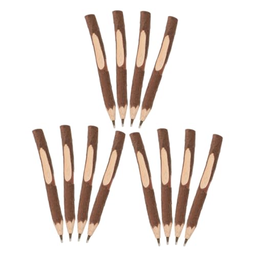 iplusmile 12Stücke Holz Kugelschreiber Rustikale Schreibwaren mit Schwarzer für Bürobedarf und Schulbedarf Handgefertigte Stifte aus Natürlichem Holz Perfektes iplusmile 12Stücke Holz Kugelschreiber Rustikale Schreibwaren mit Schwarzer für Bürobedarf und Schulbedarf Handgefertigte Stifte aus Natürlichem Holz Perfektes von iplusmile
