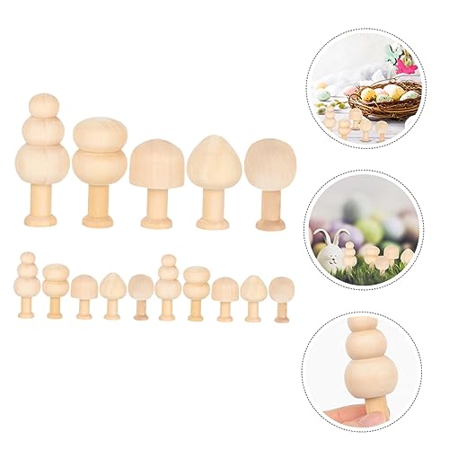 iplusmile 15 Stück Teiliges Mini Holzbäume zum Bemalen DIY Holz Ornamente aus Robustem Holz Glatte Oberfläche für Kreative Weihnachts und Gartendekoration für Bastelfans iplusmile 15 Stück Teiliges Mini Holzbäume zum Bemalen DIY Holz Ornamente aus Robustem Holz Glatte Oberfläche für Kreative Weihnachts und Gartendekoration für Bastelfans von iplusmile