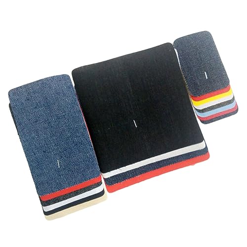 iplusmile 18 Stück Teiliges DIY Jeansflicken zum Aufnähen Ovale Denim Reparatur Patches für Kleidung Hosen Jacken Textilflicken für DIY Dekoration und Reparatur iplusmile 18 Stück Teiliges DIY Jeansflicken zum Aufnähen Ovale Denim Reparatur Patches für Kleidung Hosen Jacken Textilflicken für DIY Dekoration und Reparatur von iplusmile