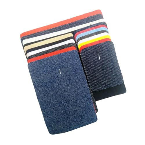 iplusmile 18 Stück Teiliges Denim Nähpatch Ovale Gestickte Applikationen Strapazierfähige Jeans Flicken zum Aufnähen und Reparieren von Kleidung für DIY Modegestaltung und iplusmile 18 Stück Teiliges Denim Nähpatch Ovale Gestickte Applikationen Strapazierfähige Jeans Flicken zum Aufnähen und Reparieren von Kleidung für DIY Modegestaltung und von iplusmile