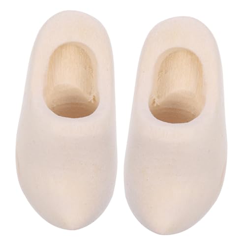 iplusmile 1Paar Mini Holzschuhe für Puppenhaus Unbemalte Klompen Holz DIY Bastelzubehör für Puppenhaus Dekoration Handgefertigte Holzschuhe zur Kreativen Gestaltung iplusmile 1Paar Mini Holzschuhe für Puppenhaus Unbemalte Klompen Holz DIY Bastelzubehör für Puppenhaus Dekoration Handgefertigte Holzschuhe zur Kreativen Gestaltung von iplusmile