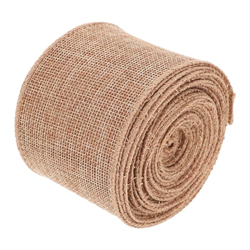 iplusmile 1Rolle Hochzeitsfeierband Imitation Seilband für DIY Handwerk Geschenkpackband für Party Dekoration Rustikales Dekoband für Blumenprojekte von iplusmile