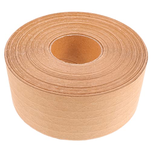 iplusmile 1Rolle Multifunktionales Kraftpapier Klebeband Hochviskoses Beschreibbares Verpackungsband für Kartonversiegelung und DIY Projekte von iplusmile