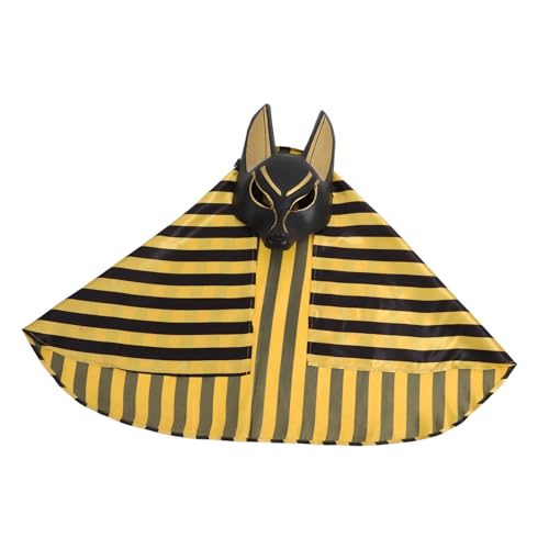 iplusmile 1Satz Anubis Maske mit Kopftuch Ägyptisches Cosplay Zubehör für Halloween Vintage Design Requisite für Maskenbälle und Kostümpartys für Unvergessliche iplusmile 1Satz Anubis Maske mit Kopftuch Ägyptisches Cosplay Zubehör für Halloween Vintage Design Requisite für Maskenbälle und Kostümpartys für Unvergessliche von iplusmile