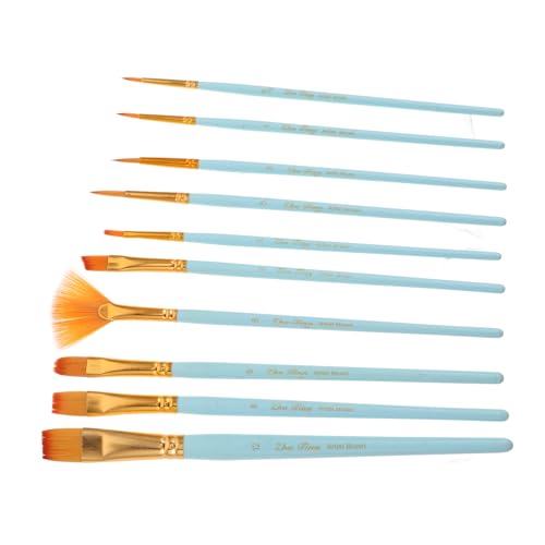 iplusmile 1Satz Aquarell Pinsel mit Nylon Borsten Teiliges mit Verschiedenen Pinselgrößen für Präzise Malerei und DIY Projekte Langlebig und Leicht zu Reinigen iplusmile 1Satz Aquarell Pinsel mit Nylon Borsten Teiliges mit Verschiedenen Pinselgrößen für Präzise Malerei und DIY Projekte Langlebig und Leicht zu Reinigen von iplusmile