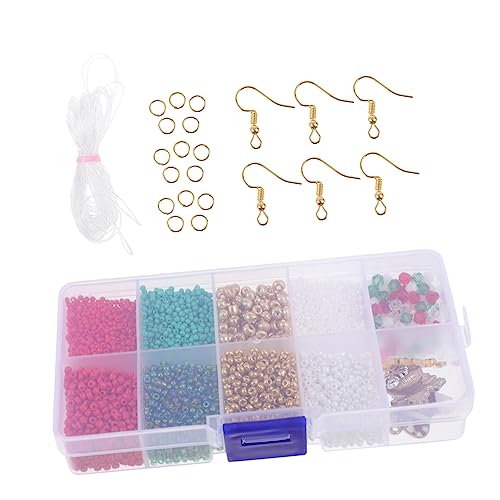 iplusmile 1Satz DIY Schmuckmaterial für Ohrringe Kleine Perlen Kristallene Glasperlen Zubehör für DIY Ohrringe Anfänger und Kreative Bastler iplusmile 1Satz DIY Schmuckmaterial für Ohrringe Kleine Perlen Kristallene Glasperlen Zubehör für DIY Ohrringe Anfänger und Kreative Bastler von iplusmile