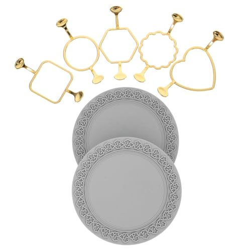 iplusmile 1Satz Runde Herz und Blumenformen für DIY Einladungen Geschenkverpackungen und Bastelprojekte von iplusmile