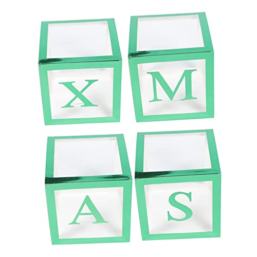 iplusmile 1Satz Weihnachtsballonbox Transparente Aufbewahrungsboxen Für Festliche Dekorationen Für Weihnachten Und Partys Karten Für Kreatives Styling von iplusmile