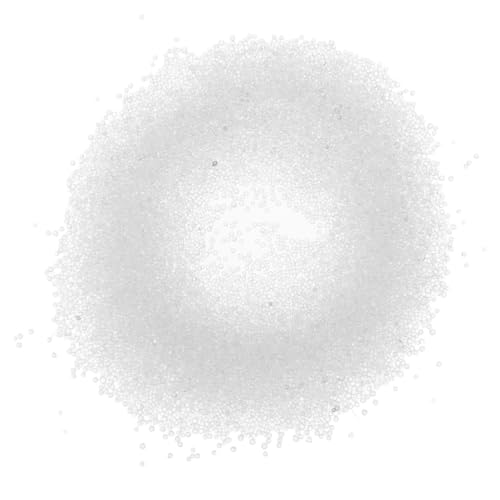 iplusmile 1Tasche Mini Glasperlen Hochtransparente Runde Perlen für Schmuckherstellung Bastelprojekte Temperaturbeständig Leicht zu Reinigen für Innen Außendekorationen von iplusmile