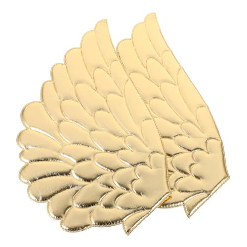 iplusmile 2 Paar Engel Zum Basteln, Engel-aufnäher, Stempelstoff, Geprägte Kleidungsapplikation, Zum Aufnähen, Dekorative Applikation Für Diy-bastelzubehör, Dekoration, Golden, 62 Cm iplusmile 2 Paar Engel Zum Basteln, Engel-aufnäher, Stempelstoff, Geprägte Kleidungsapplikation, Zum Aufnähen, Dekorative Applikation Für Diy-bastelzubehör, Dekoration, Golden, 62 Cm von iplusmile
