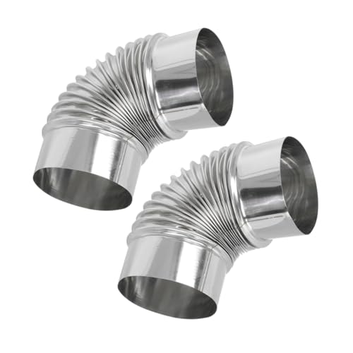 iplusmile 2 Stück Auspuff Ofenbogenrohr Ofenrohr aus Edelstahl Camping-Holzofenrohr Entlüftungsrohr des Warmwasserbereiters Ofenrohrreduzierer Ofenrohrkrümmer Rostfreier Stahl Silber iplusmile 2 Stück Auspuff Ofenbogenrohr Ofenrohr aus Edelstahl Camping-Holzofenrohr Entlüftungsrohr des Warmwasserbereiters Ofenrohrreduzierer Ofenrohrkrümmer Rostfreier Stahl Silber von iplusmile