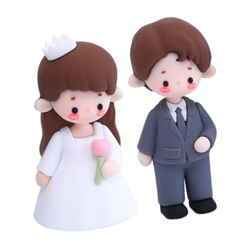 iplusmile 2 Stück Braut und Bräutigampuppe Western-Hochzeitstorte Topper Miniatur-Paar-Figur Paar Skulptur Vorspeise Topper Braut und Bräutigamfiguren Auto Inneneinrichtung weiches Gummi iplusmile 2 Stück Braut und Bräutigampuppe Western-Hochzeitstorte Topper Miniatur-Paar-Figur Paar Skulptur Vorspeise Topper Braut und Bräutigamfiguren Auto Inneneinrichtung weiches Gummi von iplusmile