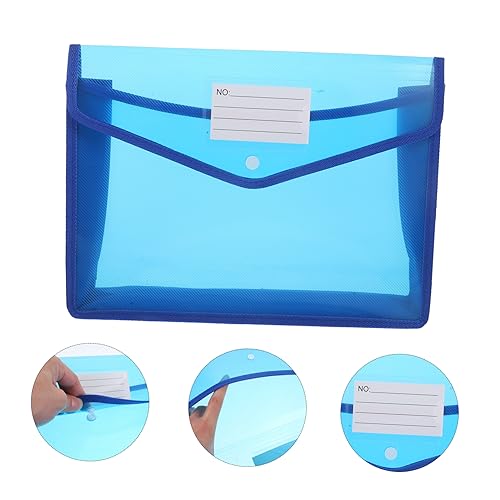 iplusmile 2 Stück Dokumententasche Transparent mit Druckknopf Langlebig aus PP und Aluminium Leichter Dokumentenorganizer für Rechnungen Quittungen Karten Praktische Aufbewahrung iplusmile 2 Stück Dokumententasche Transparent mit Druckknopf Langlebig aus PP und Aluminium Leichter Dokumentenorganizer für Rechnungen Quittungen Karten Praktische Aufbewahrung von iplusmile