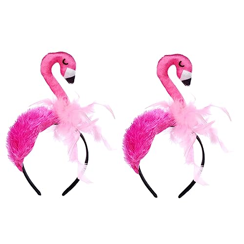 iplusmile 2 Stück Flamingo Stirnband Teilig Leichtes Haarschmuck für Geburtstagsparty und Cosplay Dekoratives Kopfband mit Niedlichem Flamingo Design für Mädchen Party Accessoire iplusmile 2 Stück Flamingo Stirnband Teilig Leichtes Haarschmuck für Geburtstagsparty und Cosplay Dekoratives Kopfband mit Niedlichem Flamingo Design für Mädchen Party Accessoire von iplusmile