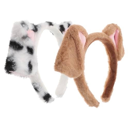 iplusmile 2 Stück Haarreif Teilig Cartoon Tiermotiv Langlebiges Baumwoll Stirnband mit Dalmatiner und Ohren Weicher Haarschmuck für Mädchen und Erwachsene für Party und Cosplay iplusmile 2 Stück Haarreif Teilig Cartoon Tiermotiv Langlebiges Baumwoll Stirnband mit Dalmatiner und Ohren Weicher Haarschmuck für Mädchen und Erwachsene für Party und Cosplay von iplusmile