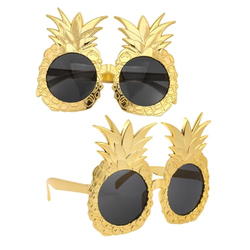 iplusmile 2 Stück Hawaii Party Sonnenbrillen Ananas Leicht und Komfortabel für Strand Luau Festival Erwachsene und Sommer Spaß Accessoire iplusmile 2 Stück Hawaii Party Sonnenbrillen Ananas Leicht und Komfortabel für Strand Luau Festival Erwachsene und Sommer Spaß Accessoire von iplusmile