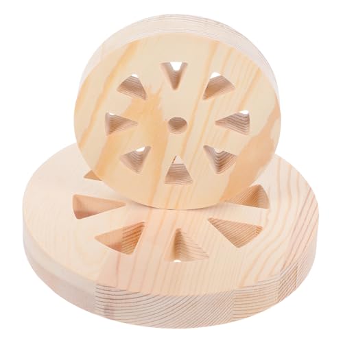 iplusmile 2 Stück Holzrad Wanddekoration leere Holzornamente Holzkreise zum Basteln Holzverzierungsrohlinge Kreisverzierungen aus Holz Holzräder Holzrad-Hängedekoration hölzern Beige iplusmile 2 Stück Holzrad Wanddekoration leere Holzornamente Holzkreise zum Basteln Holzverzierungsrohlinge Kreisverzierungen aus Holz Holzräder Holzrad-Hängedekoration hölzern Beige von iplusmile