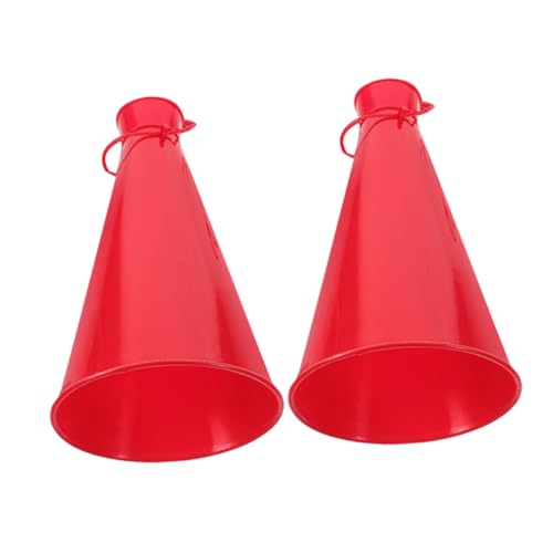 iplusmile 2 Stück Jubel-megaphone Für Fußballspiele Und Partygeschenke, Lustiges Und Lautes Krachmacher-spielzeug Für Kinder Und Erwachsene, Kunststoffkonstruktion von iplusmile