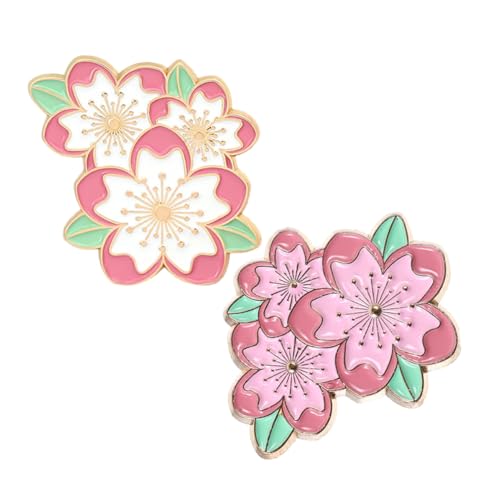 iplusmile 2 Stück Kirschblüte Brosche Modestifte Kragennadeln Für Männer Broschen Für Mädchen Cherry Blossom Badge Brosche Blumenbroschen Für Damen Brachbrosche Schalclip Rosa Zinklegierung iplusmile 2 Stück Kirschblüte Brosche Modestifte Kragennadeln Für Männer Broschen Für Mädchen Cherry Blossom Badge Brosche Blumenbroschen Für Damen Brachbrosche Schalclip Rosa Zinklegierung von iplusmile