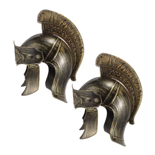 iplusmile 2 Stück Mittelalterliches Zubehör Kostüm Römischer Gladiator Krieger Kostüm Kriegerkostüm Für Spartanisches Kostüm Römischer Soldatenhelm Kriegerkostüm Herren Plastik Golden iplusmile 2 Stück Mittelalterliches Zubehör Kostüm Römischer Gladiator Krieger Kostüm Kriegerkostüm Für Spartanisches Kostüm Römischer Soldatenhelm Kriegerkostüm Herren Plastik Golden von iplusmile