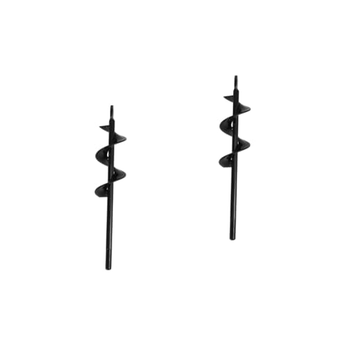 iplusmile 2 Stück Schlangenbohrer Pflanzenbohrer Erdbohrer Pflanzschneckenbohrer Bohrer Für Pfostenlochbagger Pflanzenschneckenbohrer Gartenschneckenbohrer Gartenbohreraufsatz von iplusmile