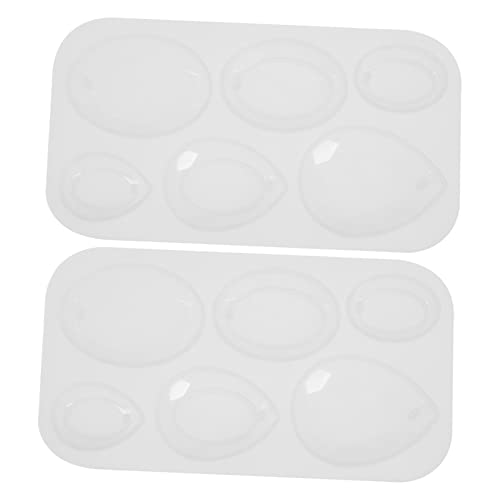 iplusmile 2 Stück Silikonformen für Epoxidharz Schmuck Gießen Flexible Tropfen und Ovalanhänger Gießform für DIY Halsketten Anhänger Charm Geruchsfreie Praktische Resin Casting Formen iplusmile 2 Stück Silikonformen für Epoxidharz Schmuck Gießen Flexible Tropfen und Ovalanhänger Gießform für DIY Halsketten Anhänger Charm Geruchsfreie Praktische Resin Casting Formen von iplusmile
