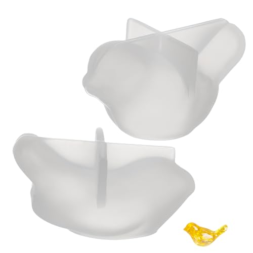 iplusmile 2 Stück Teiliges DIY Silikonform Vogel Gießform aus Hochwertigem Umweltfreundlichem Material für Kreative Kristallharz Tischdekoration und Handgemachte Bastelprojekte iplusmile 2 Stück Teiliges DIY Silikonform Vogel Gießform aus Hochwertigem Umweltfreundlichem Material für Kreative Kristallharz Tischdekoration und Handgemachte Bastelprojekte von iplusmile