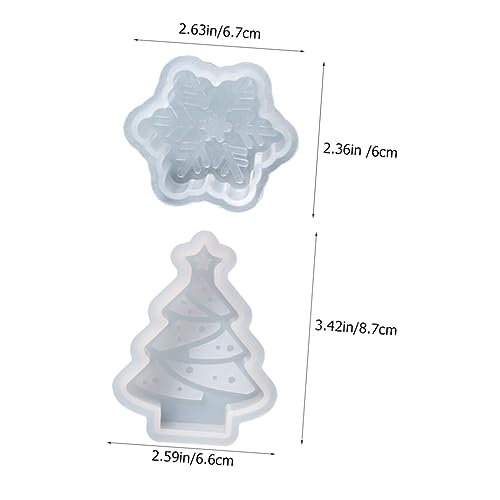 iplusmile 2 Stück Teiliges Silikon Kerzengießform Weihnachtsbaum Schneeflocke Antihaftbeschichtet Langlebig Waschbar für DIY Duftkerzen Seife Kerzenherstellung Einfach zu Bedienen Kreativ iplusmile 2 Stück Teiliges Silikon Kerzengießform Weihnachtsbaum Schneeflocke Antihaftbeschichtet Langlebig Waschbar für DIY Duftkerzen Seife Kerzenherstellung Einfach zu Bedienen Kreativ von iplusmile