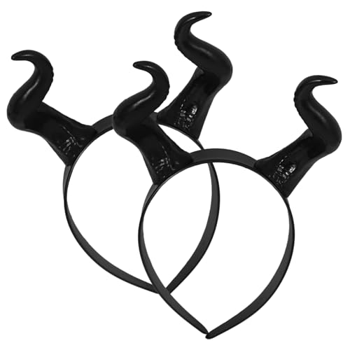 iplusmile 2 Stück Teufelshörner Haarreifen für Halloween Cosplay Kopfbedeckung als Kostümzubehör für Foto Requisiten Bequem und für Festliche Anlässe iplusmile 2 Stück Teufelshörner Haarreifen für Halloween Cosplay Kopfbedeckung als Kostümzubehör für Foto Requisiten Bequem und für Festliche Anlässe von iplusmile