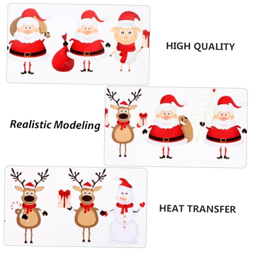 iplusmile 2 Stück Weihnachten Bügelbilder Teiliges Weihnachtsapplikationen Aufnäher für Kleidung Jeans Taschen DIY Patch Bunte Muster Festliche Dekoration iplusmile 2 Stück Weihnachten Bügelbilder Teiliges Weihnachtsapplikationen Aufnäher für Kleidung Jeans Taschen DIY Patch Bunte Muster Festliche Dekoration von iplusmile