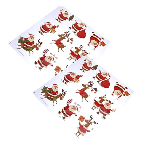 iplusmile 2 Stück Weihnachts Aufbügler DIY Patch Wasserdichtes Umweltfreundliches Textil Bügelbild für Kleidung Taschen Hüte Vielseitige Weihnachtsdeko iplusmile 2 Stück Weihnachts Aufbügler DIY Patch Wasserdichtes Umweltfreundliches Textil Bügelbild für Kleidung Taschen Hüte Vielseitige Weihnachtsdeko von iplusmile