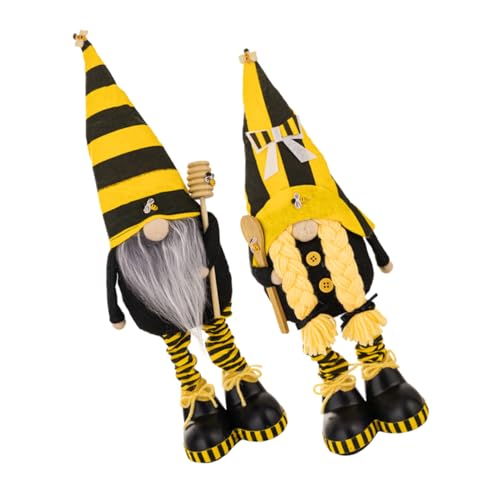 iplusmile 2 Stück Zwergpuppe Ausgestopft Dekoratives Tablett Gnom Sehr Mini Bienen Sommer Plüsch Zwerge Festival-Desktop-schmuck Desktop-zwerg-Puppe Zwerg Zarter Zwergzwerg Stoff iplusmile 2 Stück Zwergpuppe Ausgestopft Dekoratives Tablett Gnom Sehr Mini Bienen Sommer Plüsch Zwerge Festival-Desktop-schmuck Desktop-zwerg-Puppe Zwerg Zarter Zwergzwerg Stoff von iplusmile